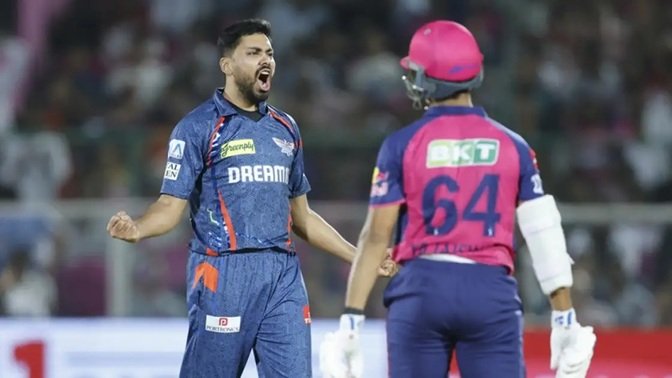 Rajasthan Royals vs Lucknow Super Giants Match Scorecard